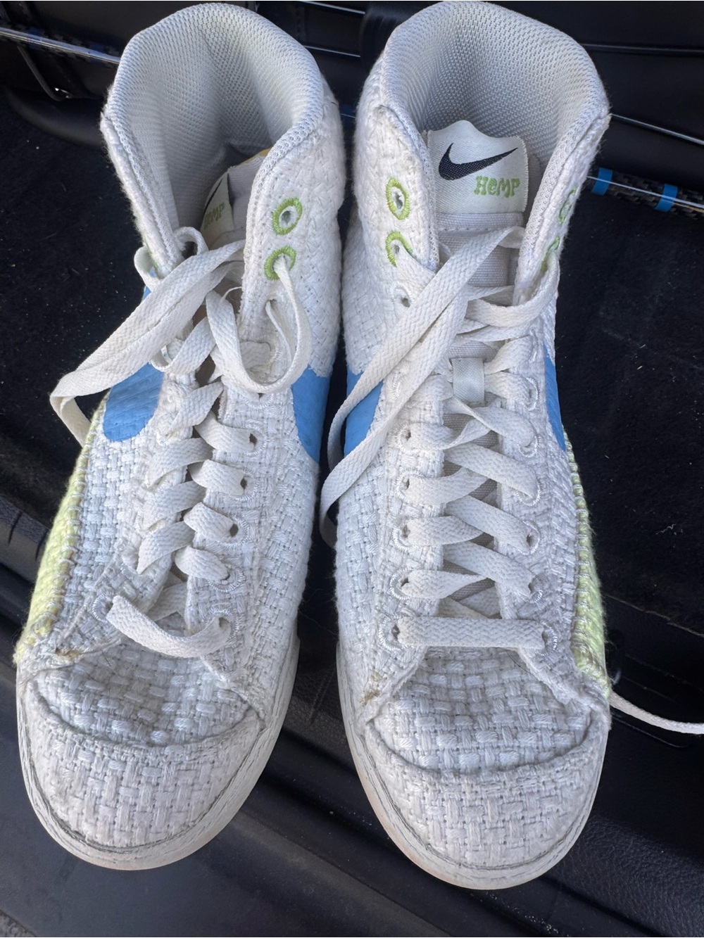 Nike hemp high top shoes